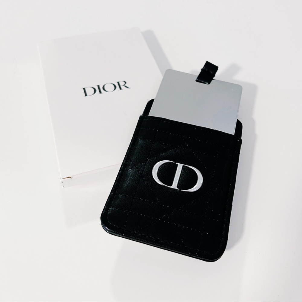 Dior compact mirror with Card Holder